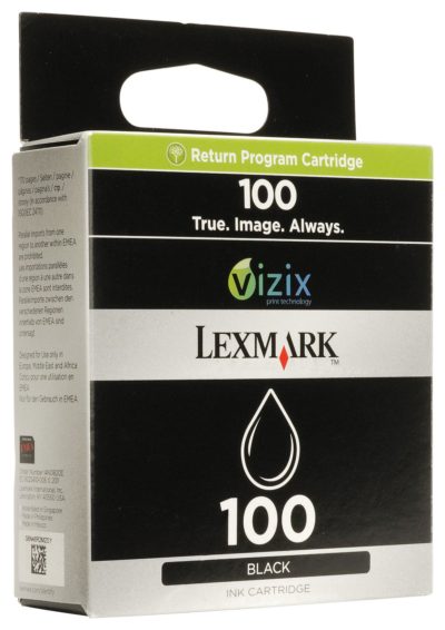 Lexmark - No 100 - Black Printer Ink Cartidge